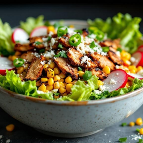 Spicy Mexican Charred Corn & Blackened Chicken Chop - Fresh Start 30: A Journey To Better Health